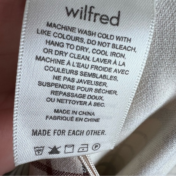 Wilfred x Aritzia Genie Check Pant Size 4 - Picture 12 of 15